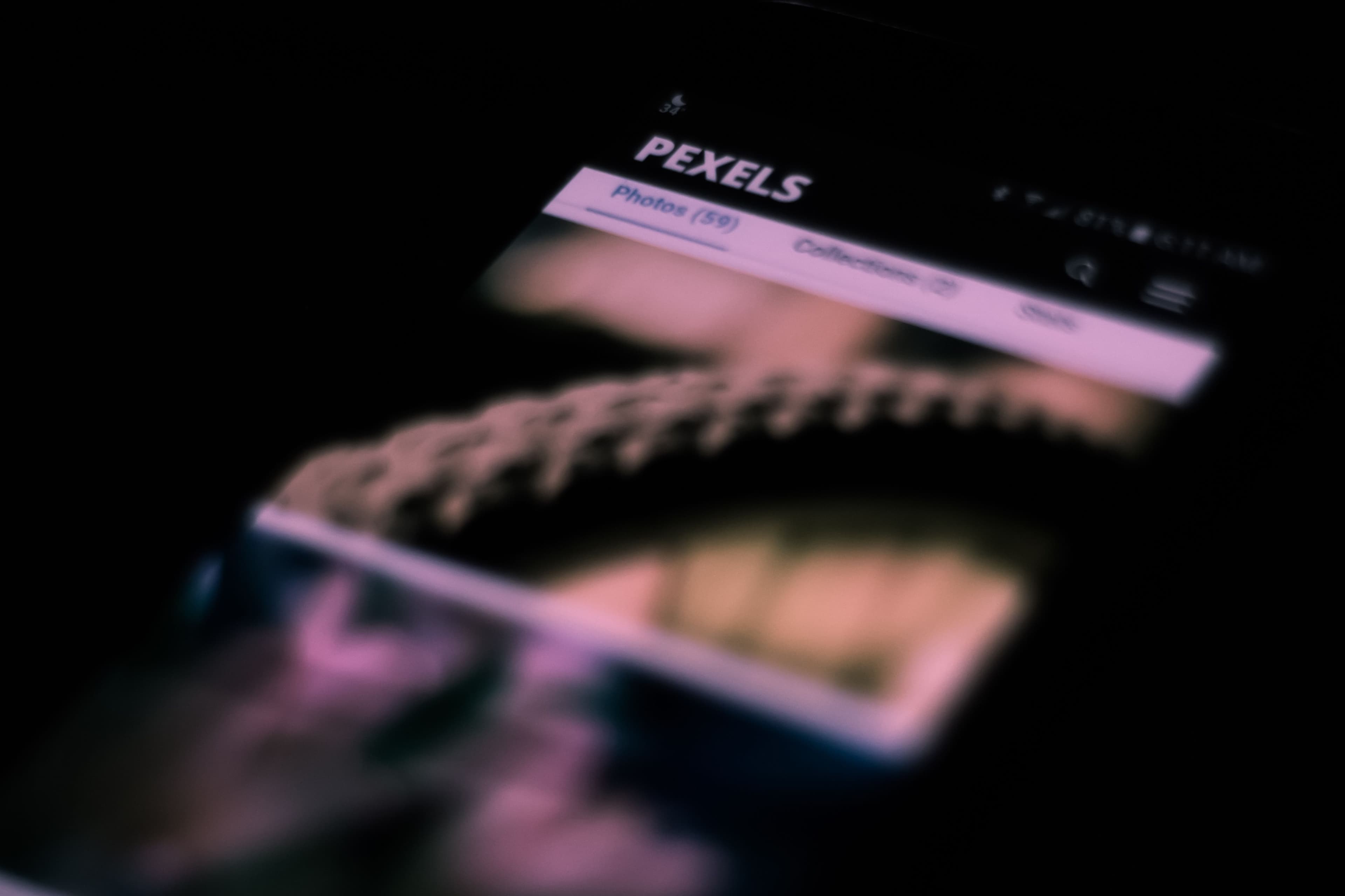 Mobile phone showing a creator link destination and next-step paths.